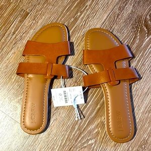 J crew slide on sandals